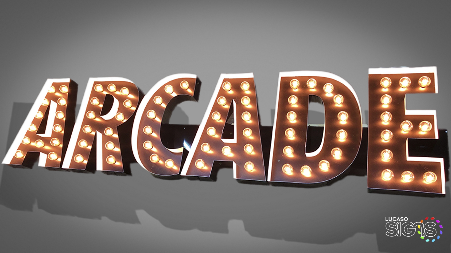 Entertainment Custom Marquee sign exposed bulbs by lucaso signs