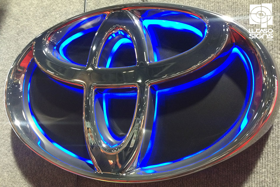 Illuminated custom Logos for Business by Lucaso Signs